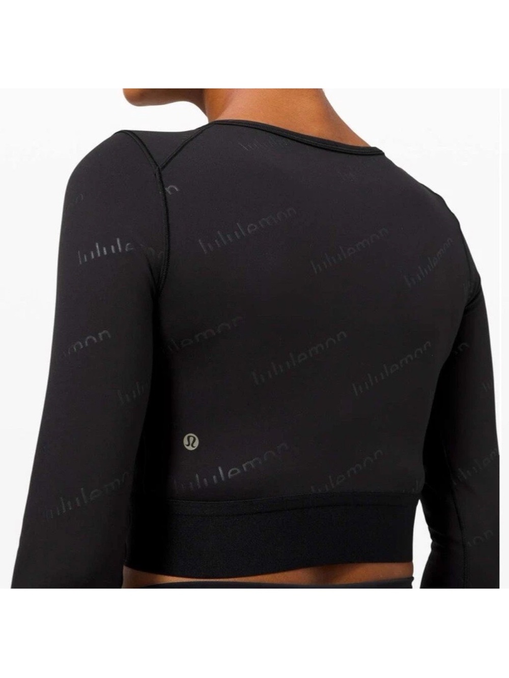 Lululemon Wunder Train Cropped Long Sleeve